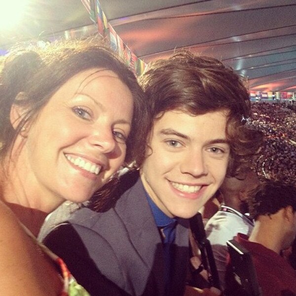 Harry Styles, Mom Harry Styles, Mom