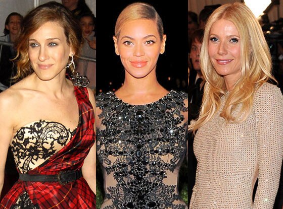 Sarah Jessica Parker, Gwyneth Paltrow, Beyonce, MET Gala Sarah Jessica Parker, Gwyneth Paltrow, Beyonce, MET Gala
