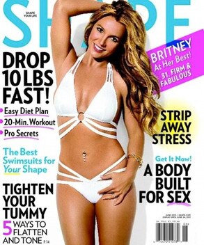Britney Spears, Shape Magazine Britney Spears, Shape Magazine