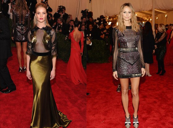 Rosie Huntington-Whitely, Stacy Keibler, MET Gala Rosie Huntington-Whitely, Stacy Keibler, MET Gala