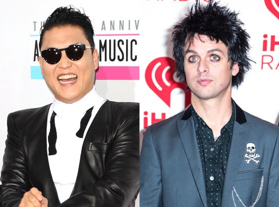 Psy, Billie Joe Armstrong Psy, Billie Joe Armstrong