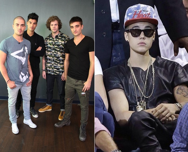 The Wanted, Justin Bieber The Wanted, Justin Bieber