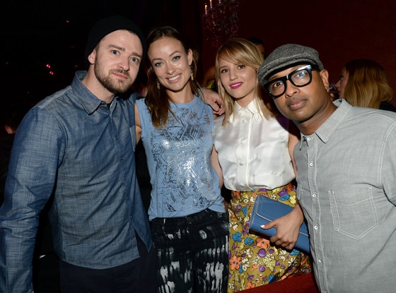 Justin Timberlake, Olivia Wilde, Dianna Agron, Kenna Justin Timberlake, Olivia Wilde, Dianna Agron, Kenna