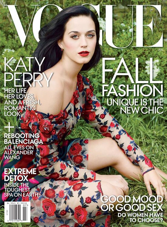 Katy Perry, capa Vogue Katy Perry, capa Vogue