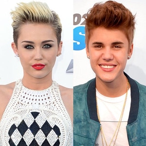 Justin Bieber, Miley Cyrus, Will Smith, Usher Justin Bieber, Miley Cyrus, Will Smith, Usher