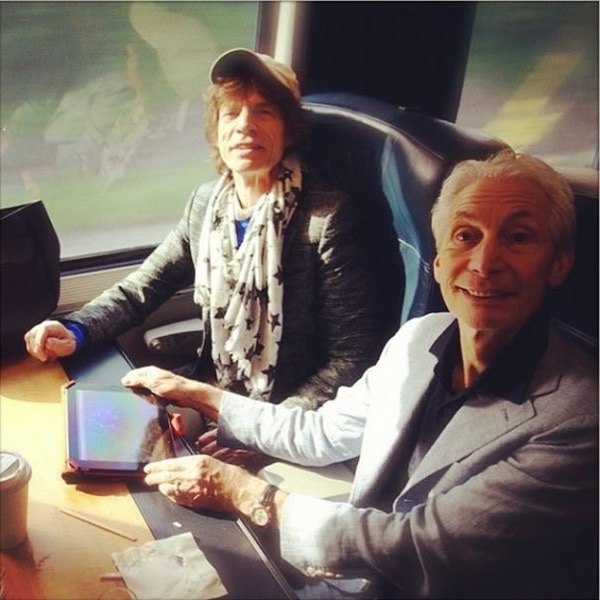 Mick Jagger, Charlie Watts Mick Jagger, Charlie Watts