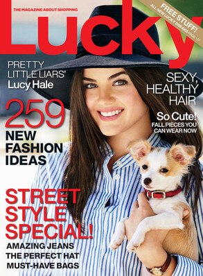 Lucy Hale, Lucky Magazine Lucy Hale, Lucky Magazine