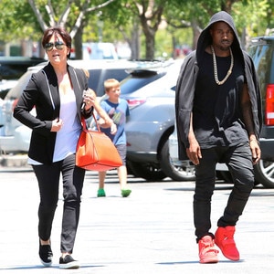 Kanye West, Kris Jenner Kanye West, Kris Jenner