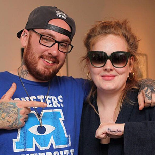 Adele, Tattoo Adele, Tattoo