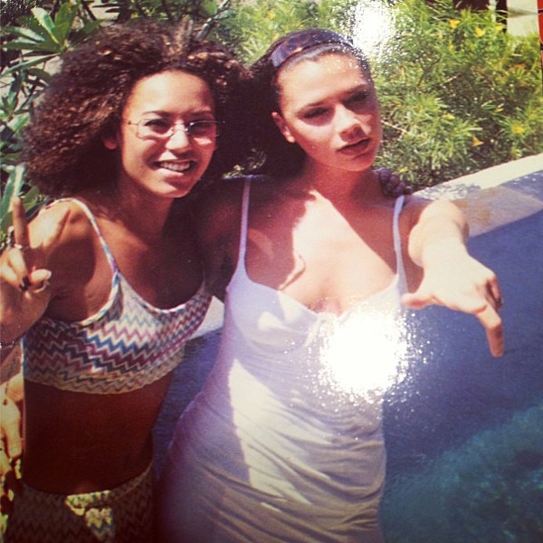 Mel B., Victoria Beckham, Instagram, Throwback Thursday Mel B., Victoria Beckham, Instagram, Throwback Thursday