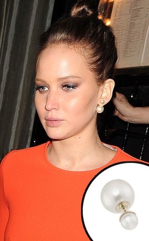 Jennifer Lawrence, Dior Earrings Jennifer Lawrence, Dior Earrings