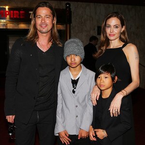 Brad Pitt, Angelina Jolie, Pax, Maddox Brad Pitt, Angelina Jolie, Pax, Maddox