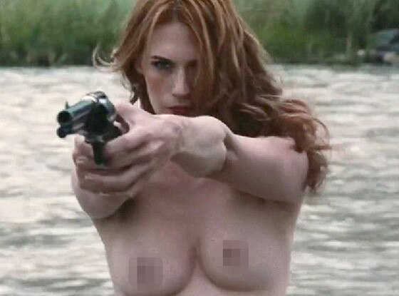 January Jones, Sweetwater Tailer, Topless January Jones, Sweetwater Tailer, Topless