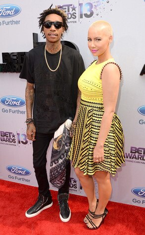 Wiz Khalifa, Amber Rose, 2013 BET Awards Wiz Khalifa, Amber Rose, 2013 BET Awards