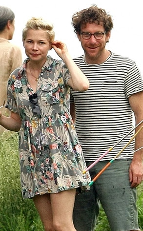 Michelle Williams, Dustin Yellin Michelle Williams, Dustin Yellin