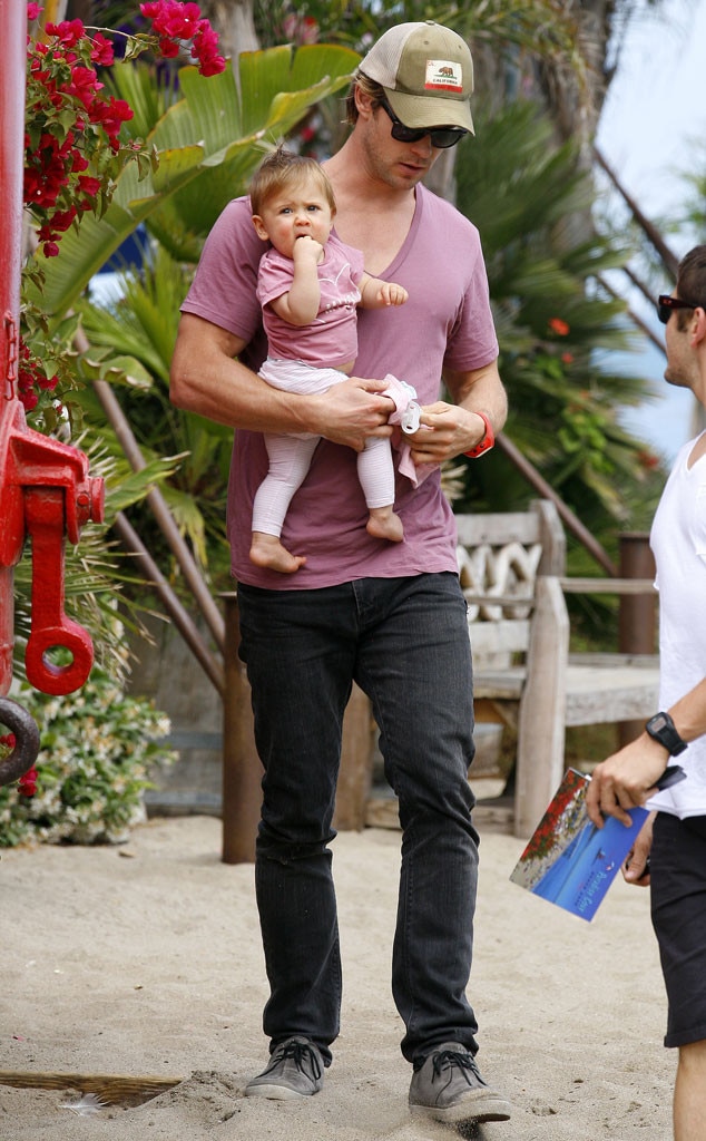 Chris Hemsworth, India Rose Chris Hemsworth, India Rose