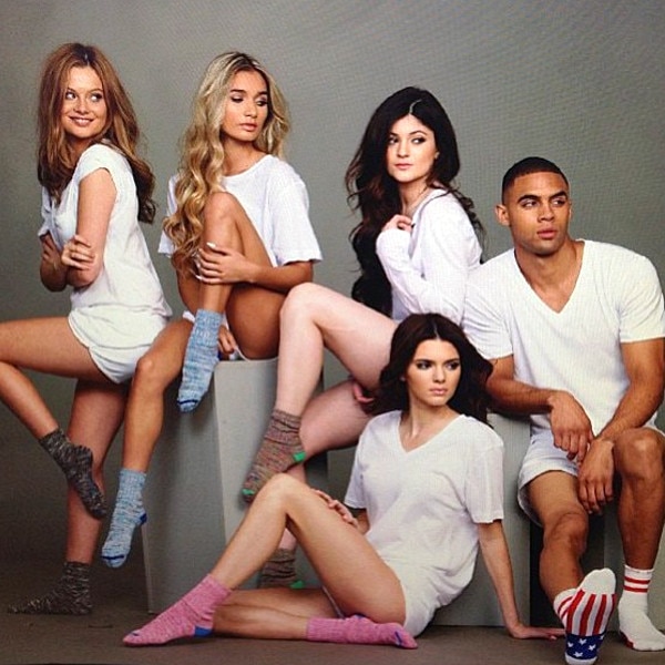 Kylie Jenner, Kendall Jenner, Arthur George Socks Kylie Jenner, Kendall Jenner, Arthur George Socks