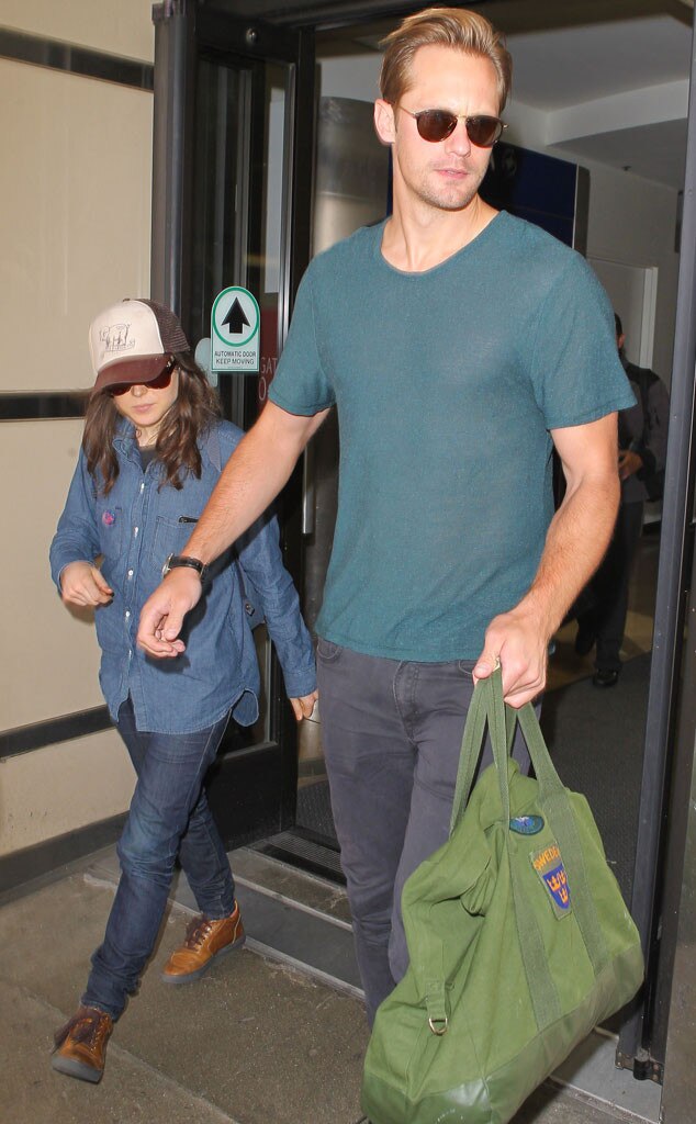 Alexander Skarsgard, Ellen Page Alexander Skarsgard, Ellen Page