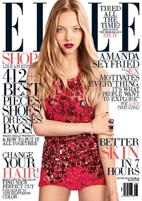 Amanda Seyfried, Elle Magazine Amanda Seyfried, Elle Magazine