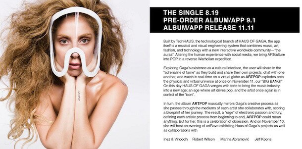 Lady Gaga, ARTPOP Lady Gaga, ARTPOP