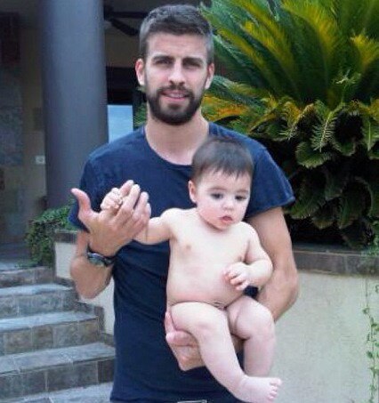 Shakira, Gerard Pique, Milan Pique Mebarak Shakira, Gerard Pique, Milan Pique Mebarak