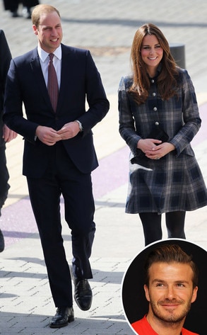 Kate Middleton, Prince William, David Beckham Kate Middleton, Prince William, David Beckham