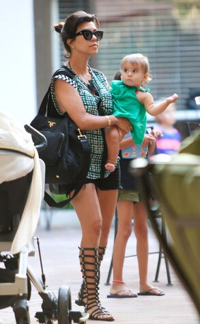 Kourtney Kardashian, Penelope Disick Kourtney Kardashian, Penelope Disick