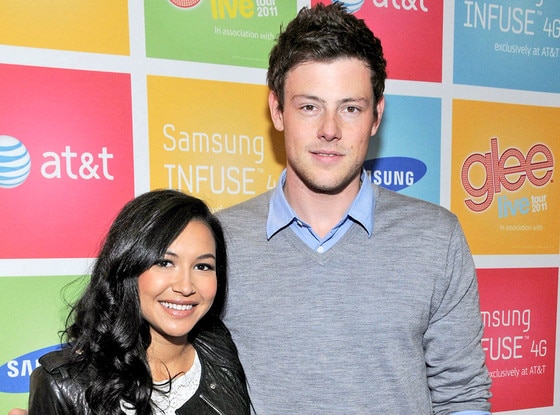 Naya Rivera, Cory Monteith Naya Rivera, Cory Monteith