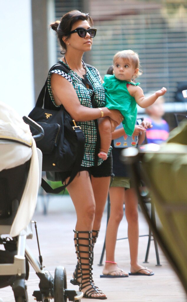 Kourtney Kardashian, Penelope Disick Kourtney Kardashian, Penelope Disick