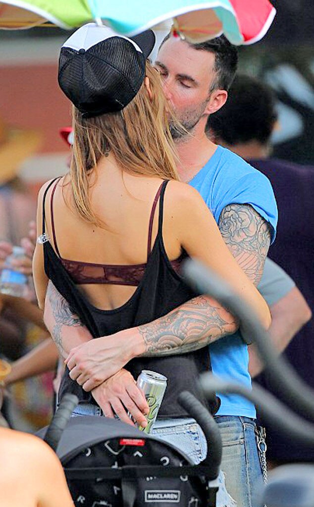 Behati Prinsloo, Adam Levine Behati Prinsloo, Adam Levine
