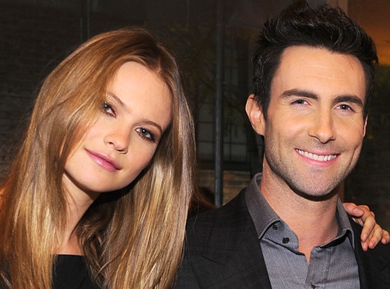Adam Levine, Behati Prinsloo Adam Levine, Behati Prinsloo