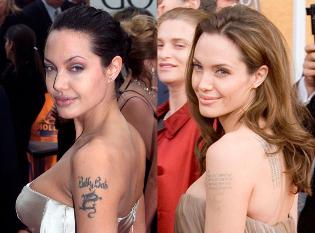 Angelina Jolie, Tattoo Angelina Jolie, Tattoo