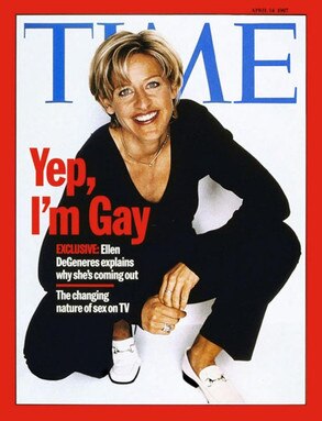 Time, portada, Ellen DeGeneres Time, portada, Ellen DeGeneres