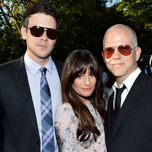 Cory Monteith, Lea Michele, Ryan Murphy Cory Monteith, Lea Michele, Ryan Murphy