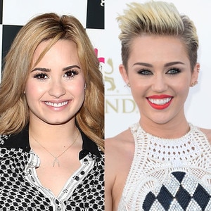 Demi Lovato, Miley Cyrus Demi Lovato, Miley Cyrus