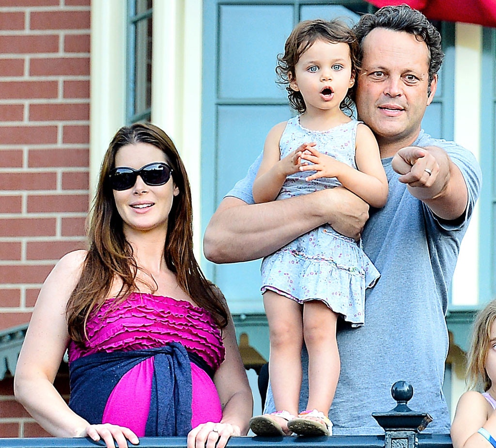 Vince Vaughn, Kayla, Locklyn Vince Vaughn, Kayla, Locklyn