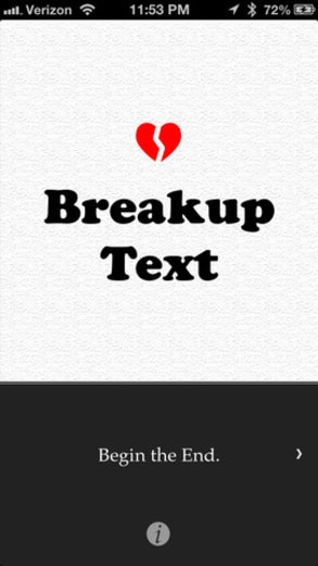 Break up Break up