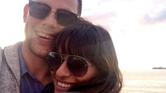 Lea Michele, , Cory Monteith, Twit Pic Lea Michele, , Cory Monteith, Twit Pic