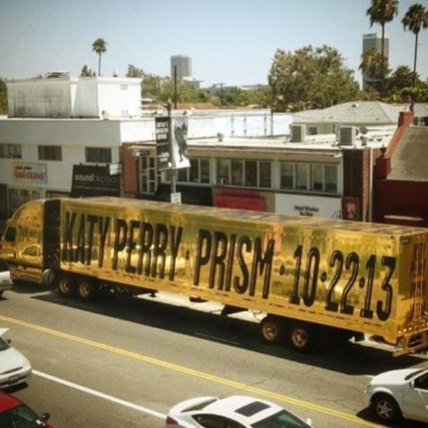 Katy Perry, Gold Truck, Prism Album Katy Perry, Gold Truck, Prism Album