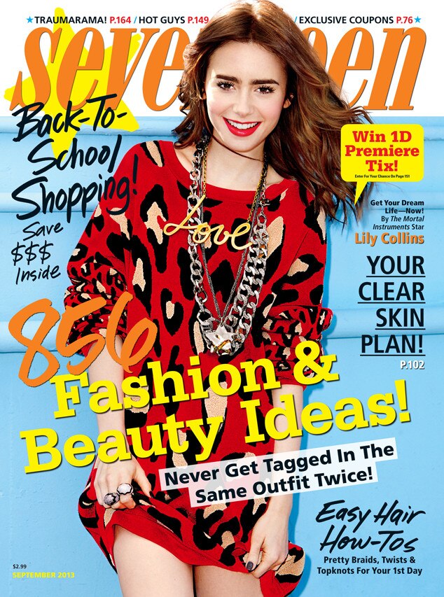 Lily Collins, Seventeen Magazin Lily Collins, Seventeen Magazin
