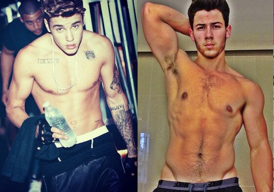 Justin Bieber, Nick Jonas Justin Bieber, Nick Jonas