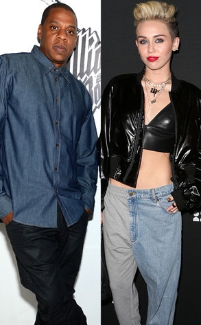 Jay-Z, Miley Cyrus Jay-Z, Miley Cyrus