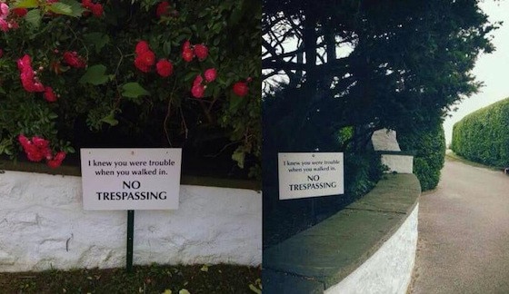 Taylor Swift, no trespassing Taylor Swift, no trespassing