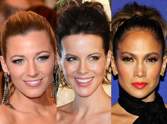 Blake Lively, Kate Beckinsale, Jennifer Lopez, Ponytail Blake Lively, Kate Beckinsale, Jennifer Lopez, Ponytail