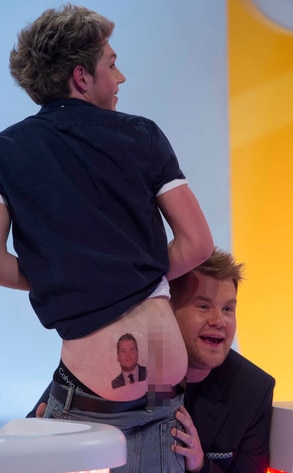 Niall Horan, James Corden Niall Horan, James Corden