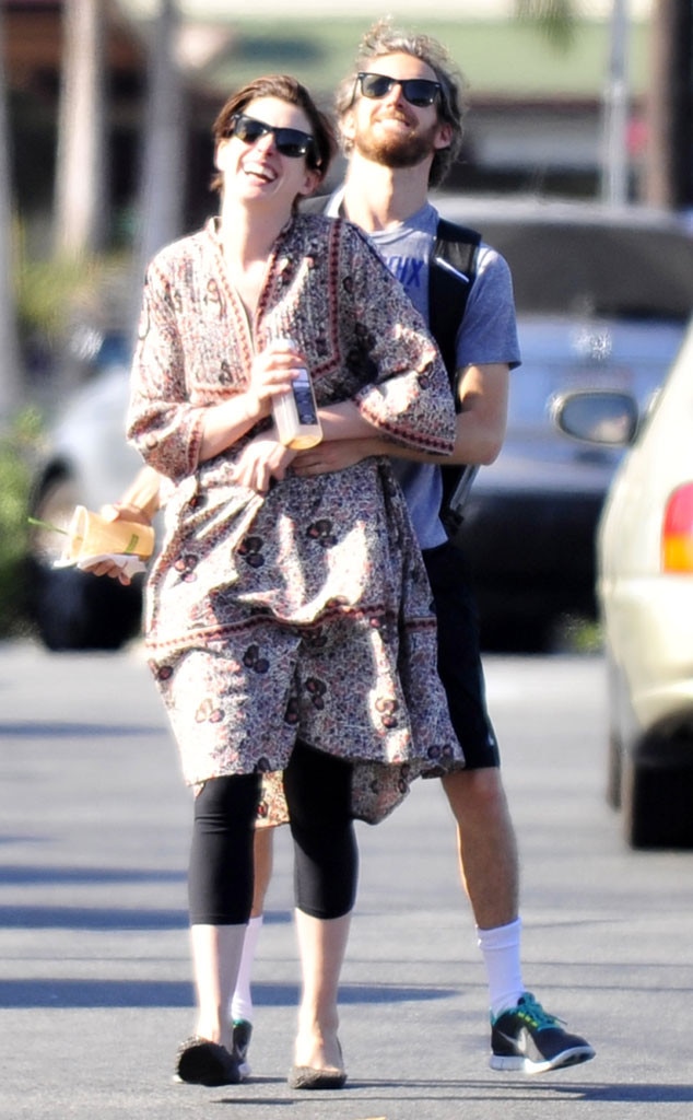 Anne Hathaway, Adam Schulman Anne Hathaway, Adam Schulman