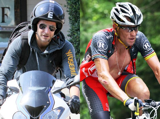 Bradley Cooper, Lance Armstrong Bradley Cooper, Lance Armstrong