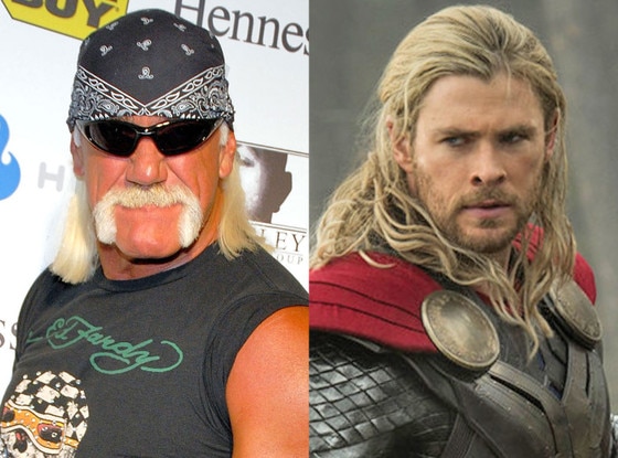 Hulk Hogan, Chris Hemsworth, Thor Hulk Hogan, Chris Hemsworth, Thor