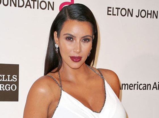 Kim Kardashian, Elton John Oscars Party Kim Kardashian, Elton John Oscars Party