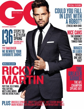 Ricky Martin, GQ Ricky Martin, GQ